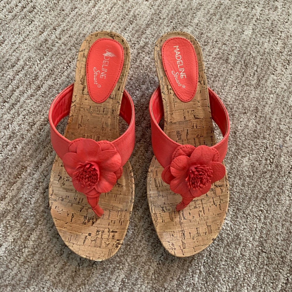 Pink/Orange Wedges